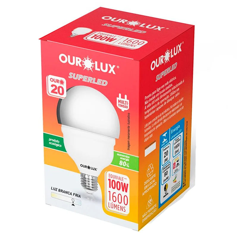 SUPERLED ALTA POTENCIA BIV 6500K - OUROLUX