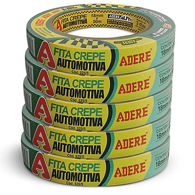 FITA CREPE AUTOMOTIVA VERDE 18X50 - ADERE