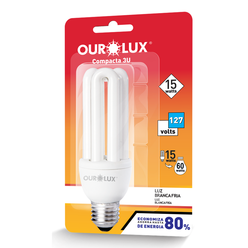 LAMPADA 3U 15W - OUROLUX