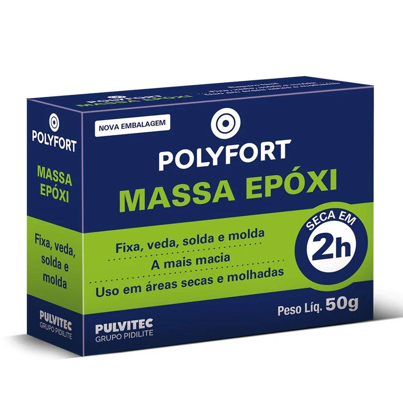 MASSA POLYEPOX 100G - PULVITEC