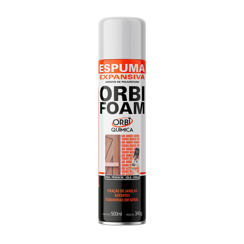 ORBIFOAM  ESPUMA EXPANSIVA 340G X 500ML - ORBIQUIMICA