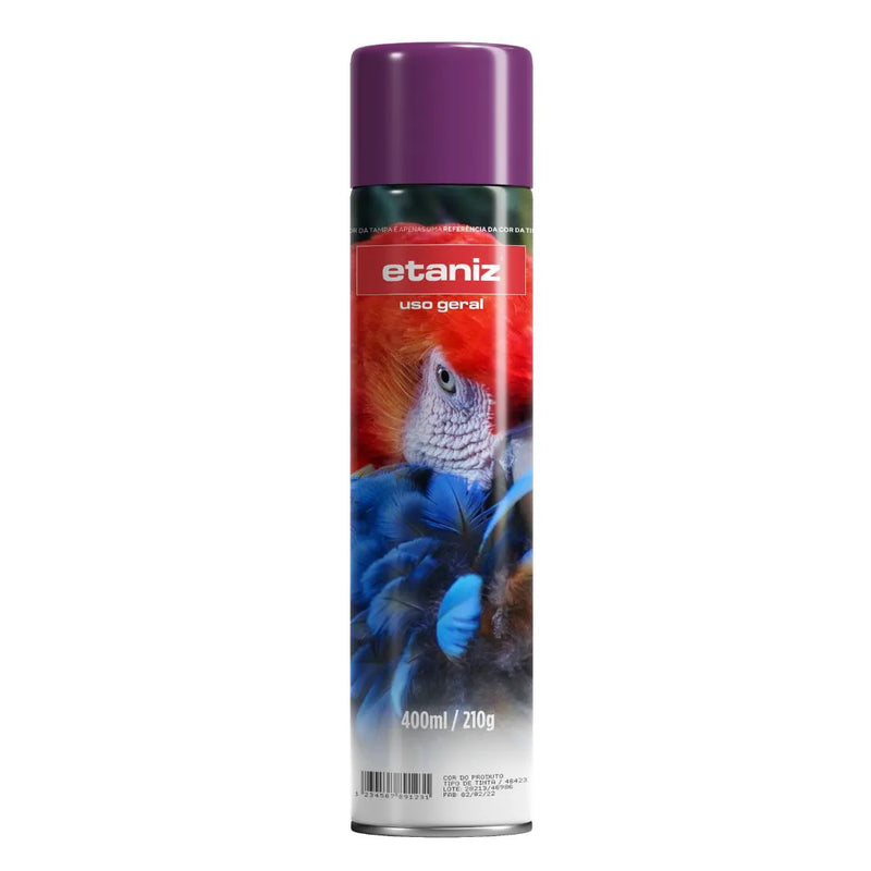 ETANIZ TINTA SPREY USO GERAL ( CORES )400ML - CHESIQUIMICA